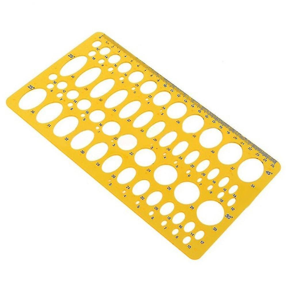 21cm/25cm Ellipse Drafting Drawing Stencil Mechanical Ruler Oval Round Template