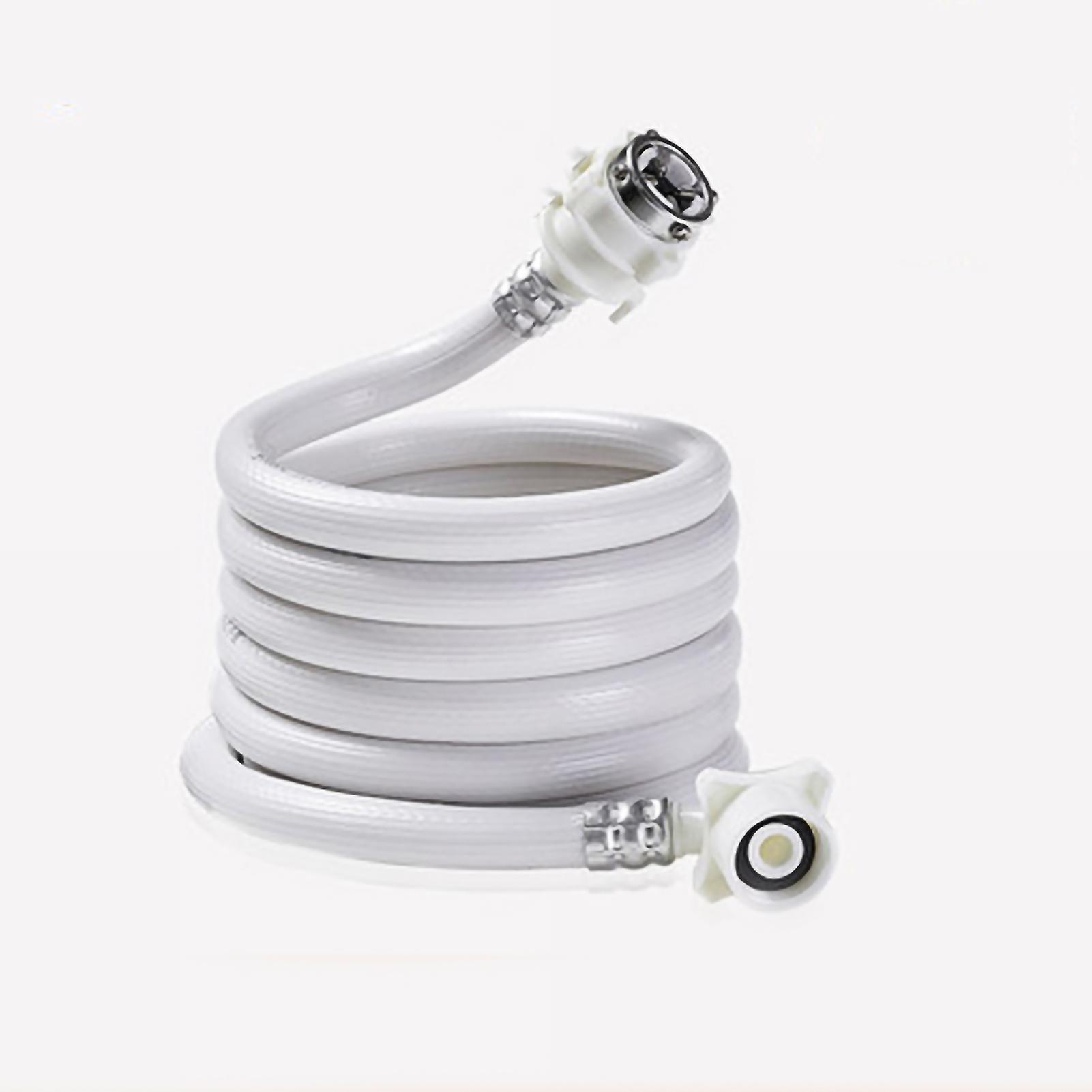 PVC Washing Machine Extension Tube with Steel Connector Extension Tube Washing Machine Hoses for Water 2m/78.7in
