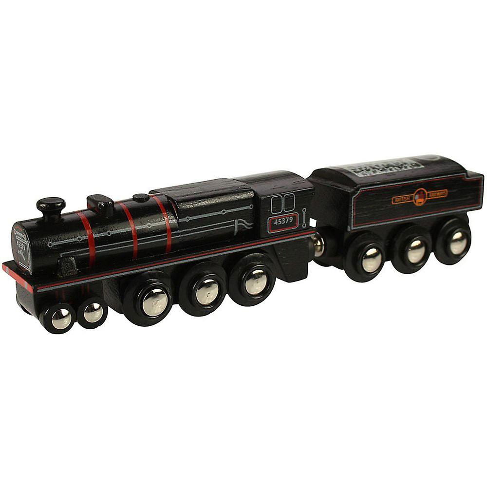 Bigjigs Rail dedičstva Kolekcia Black 5 Engine