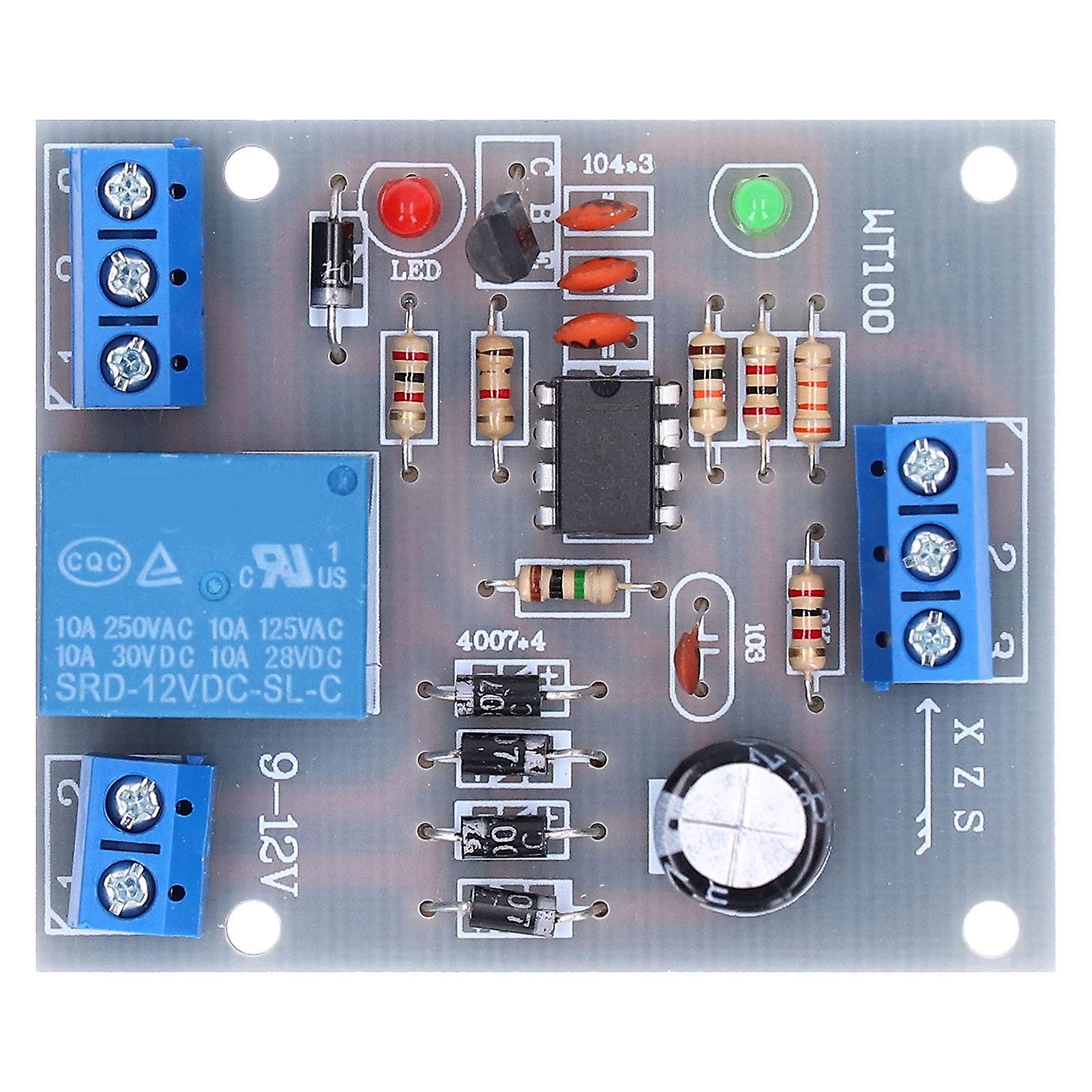 Water Level Control Module Liquid Flows Switch Sensor Controller Board DC 12V for Drainage