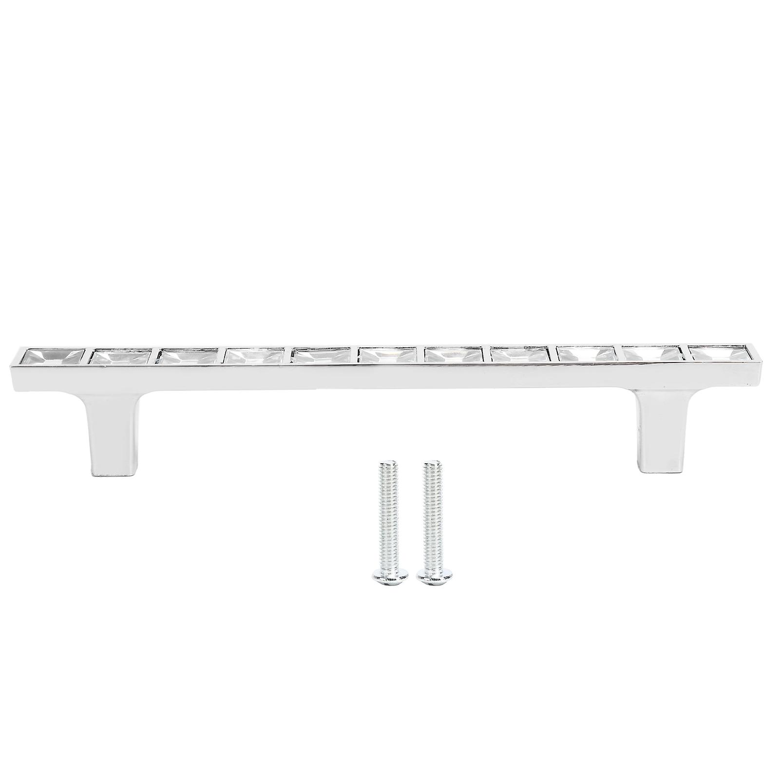 Crystal Handle Modern Simple Drawer Pull Double Hole Handle for Shoe Cabinet Cupboard