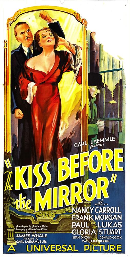 The Kiss Before The Mirror Poster