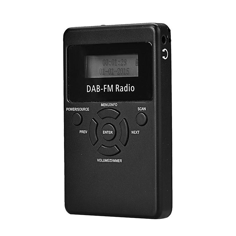 HRD-101 Portable Mini Digital DAB+FM Radio
