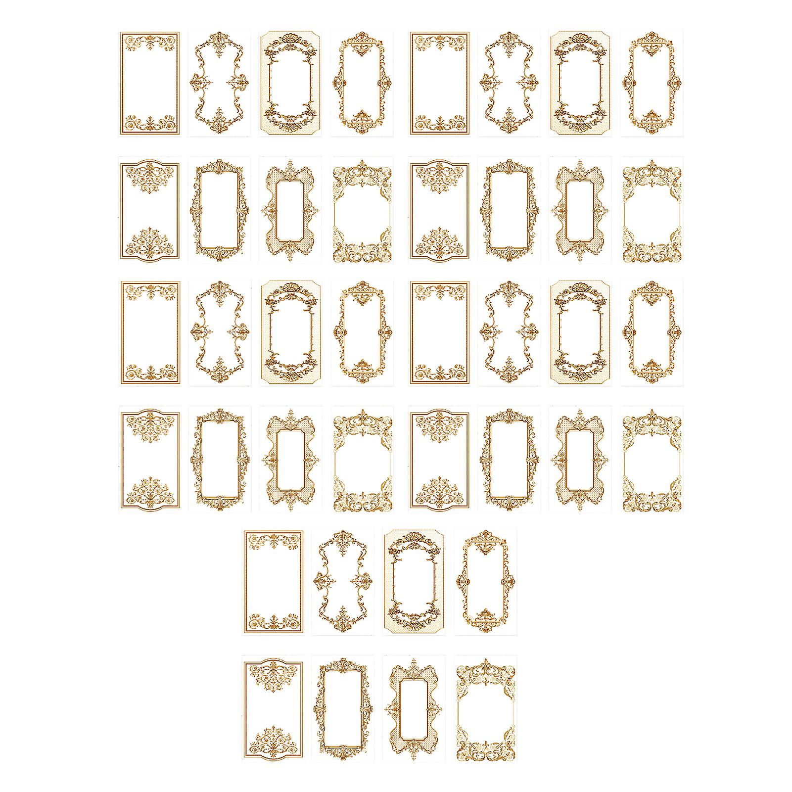 Scrapbook Sticky Notes Multipurpose Exquisite Decorative Sticky Paper Notepads for DIY Crafts Type 2 