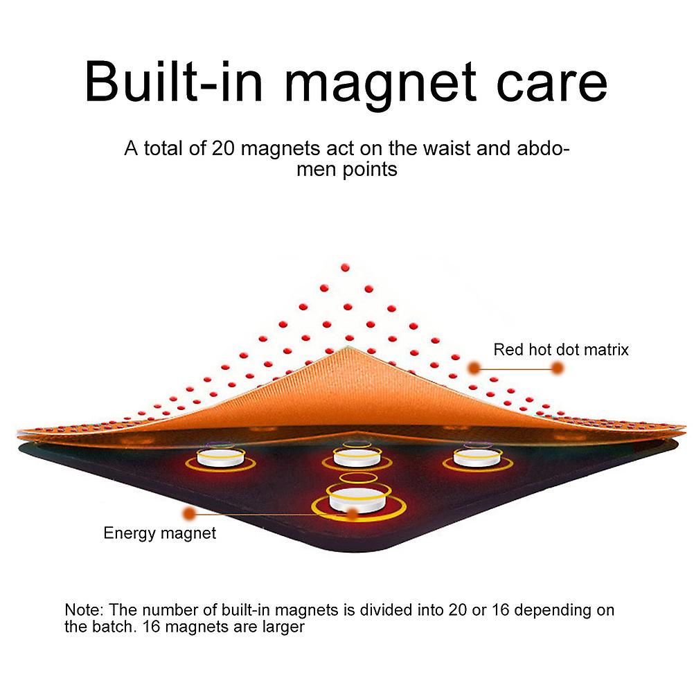 טיפול מגנטי חגורת תמיכה מותנית חימום עצמי גב תחתון תמיכה בחגורת מותניים אחורית