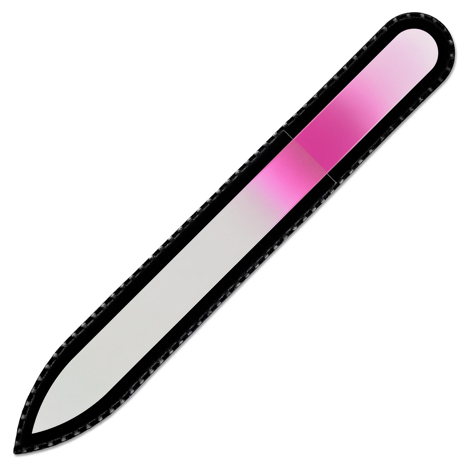 Crystal nail file R-M7 - White Pink