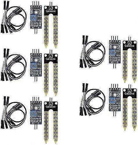 5pcs Soil Hygrometer Humidity Detection Water Sensor Module Yl-69 Sensor And Hc-38 Module For Arduino
