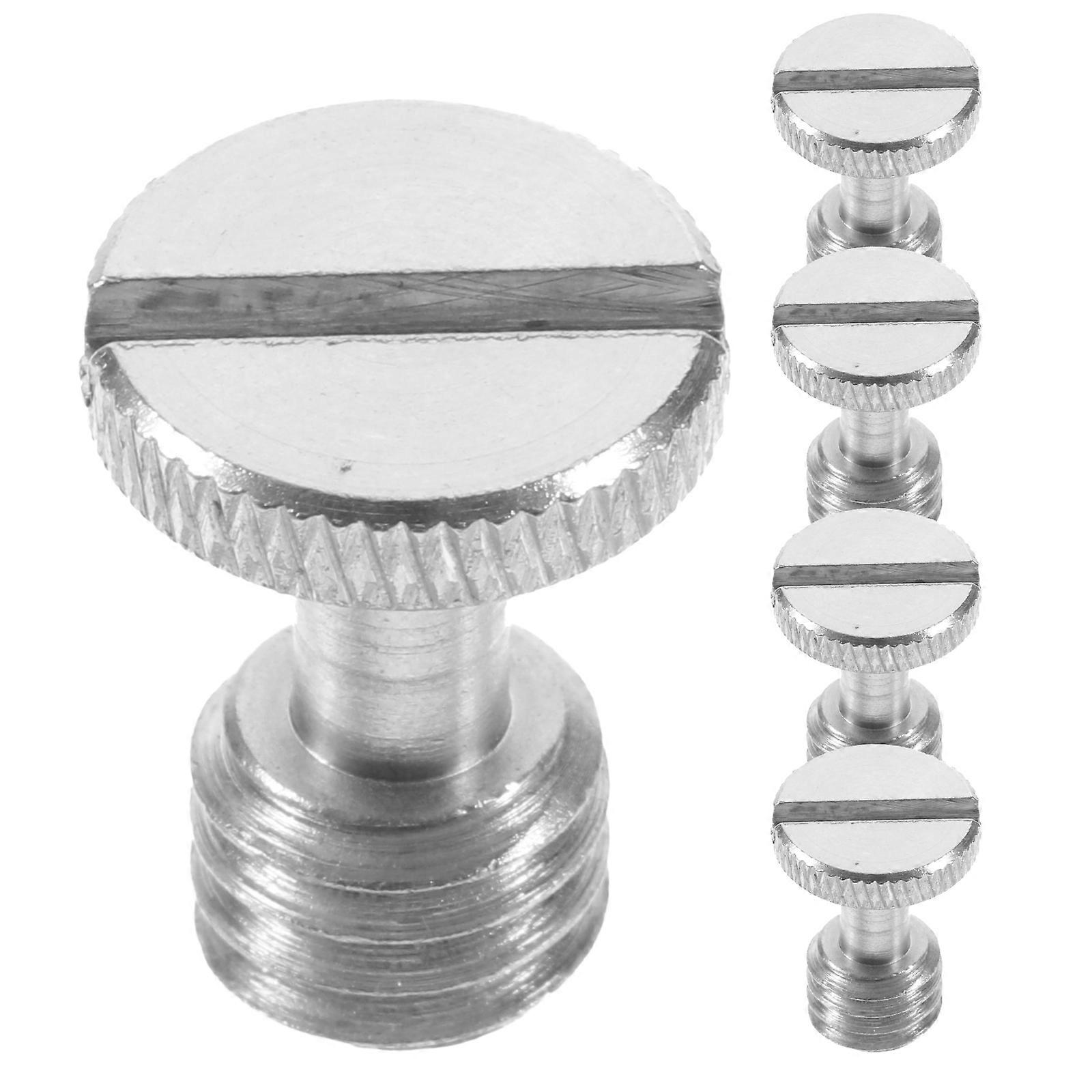 5 قطع ترايبود برغي 3/8 بوصة ترايبود جبل برغي سريع الإصدار الإبهام برغي العرض