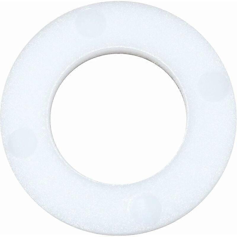C48564 - Set of 100 flat washers in polyamide/PA/nylon M8 external  16mm thickness 1.7mm - DIN 125