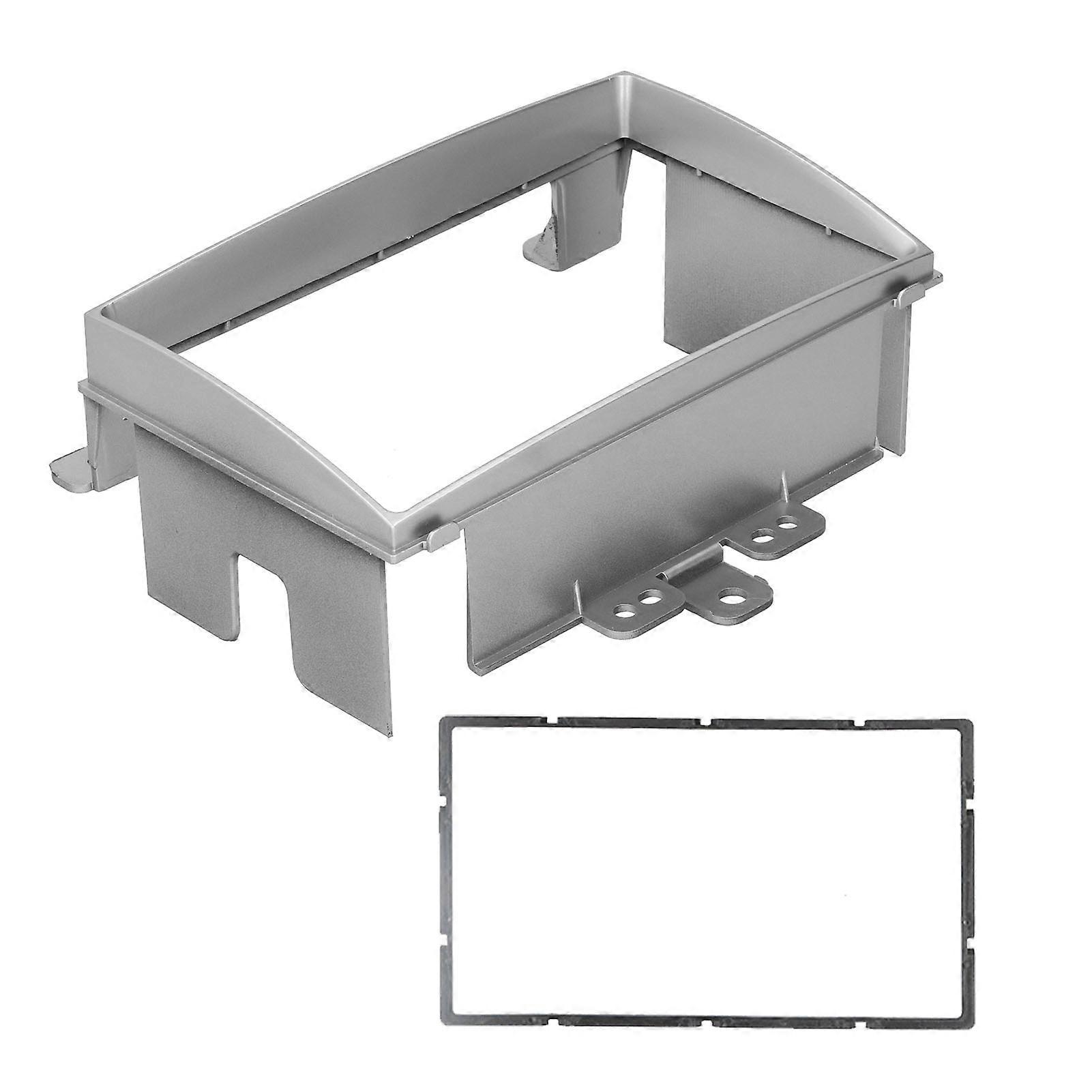 2Din Stereo Radio Fascia DVD Audio Player Navigation Panel Frame Fit for Hyundai i20 2008+ E2U111
