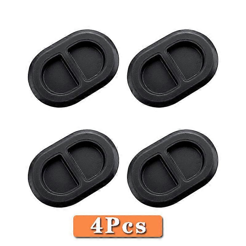 4pcs /8pcs Black Floor Pan Drain Plug Rear Floor Pan Body Plug Small Rubber Plug Fit for Jeep Wrangler JK JL Car Styling