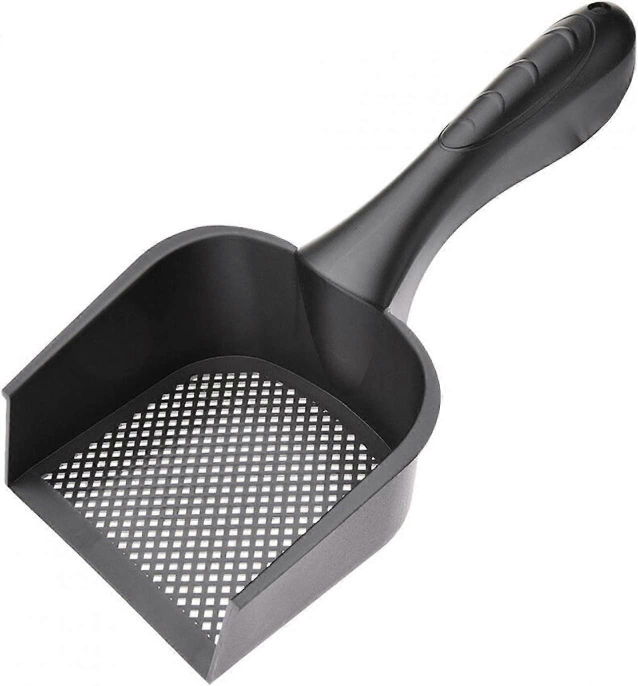 XIANRENGE Cat Litter Scooper with Deep Scoop and Small Holes Fine Litter Scooper Scoop, Designed by Cat Owners for Cat Dog Rabbits Hamster Snake Sifte