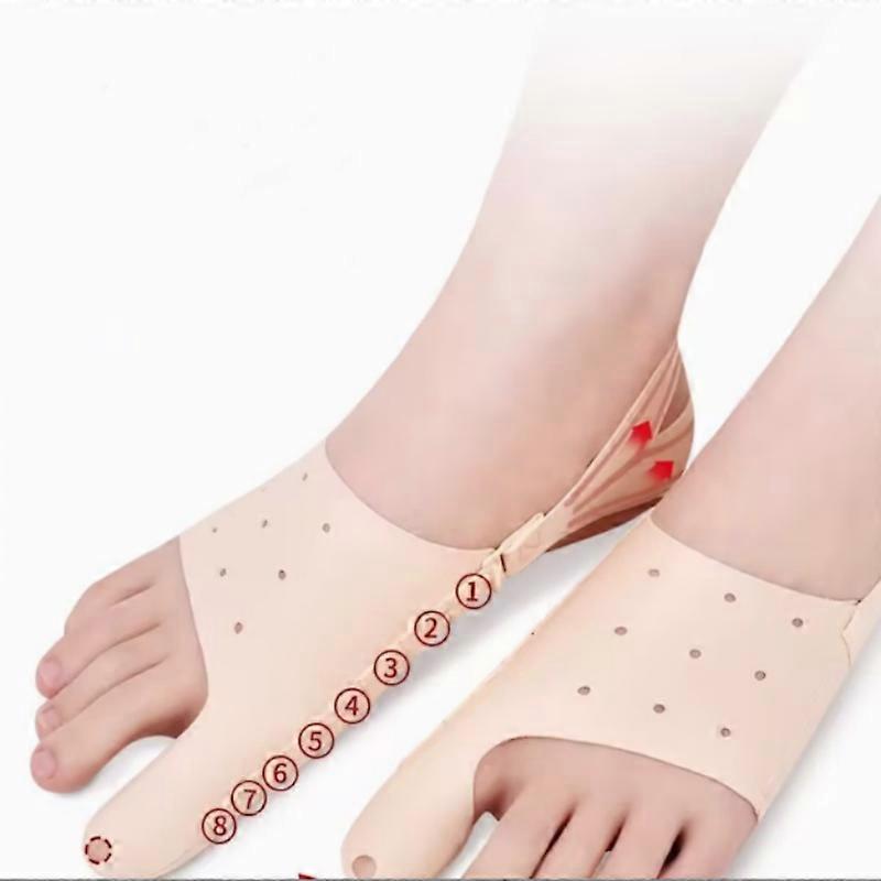 INF Bunionorrector for Hallux Valgus, Adjustable Toe Deflectors
