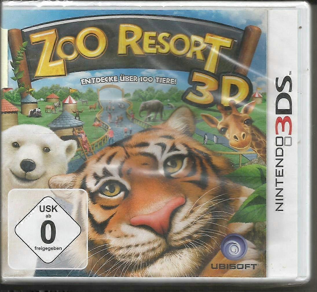 Zoo Resort 3D (3DS) - PAL - New & Sealed
