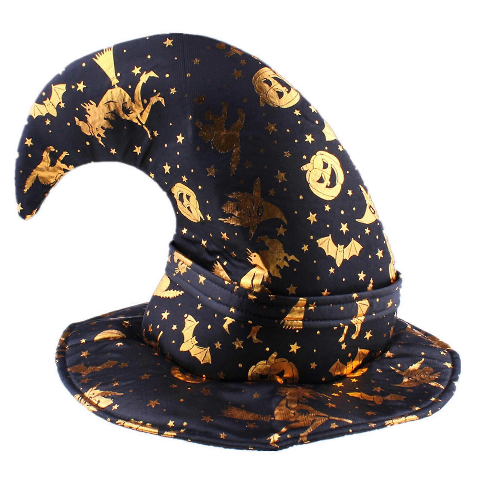  Witch Hat Halloween Easter Party Witch Hats Masquerade Wizard Hat Props Cap