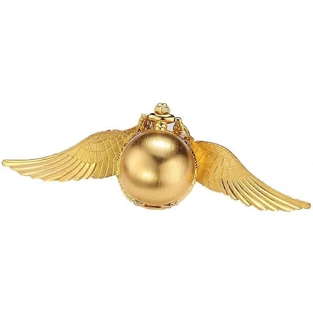 Nirvana Gorben - Relógio de bolso Golden Snitch com colar