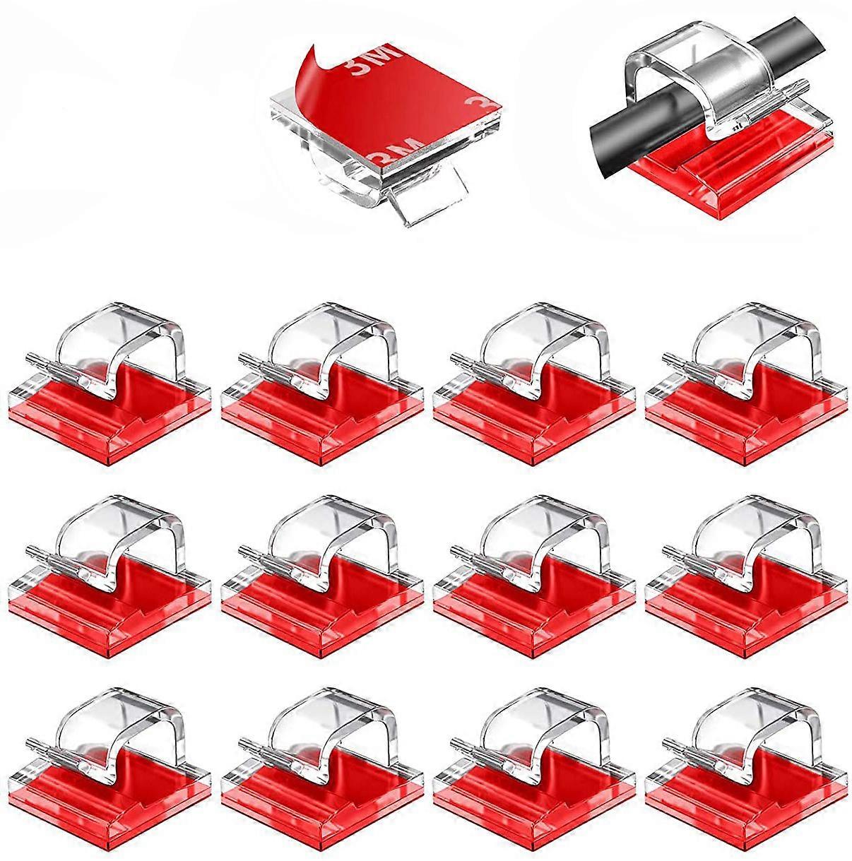 Cable Organizer Clips Wire Winder Holder Earphone Mouse Cord Clip Protector USB Cable Management Clips Wire Manager
