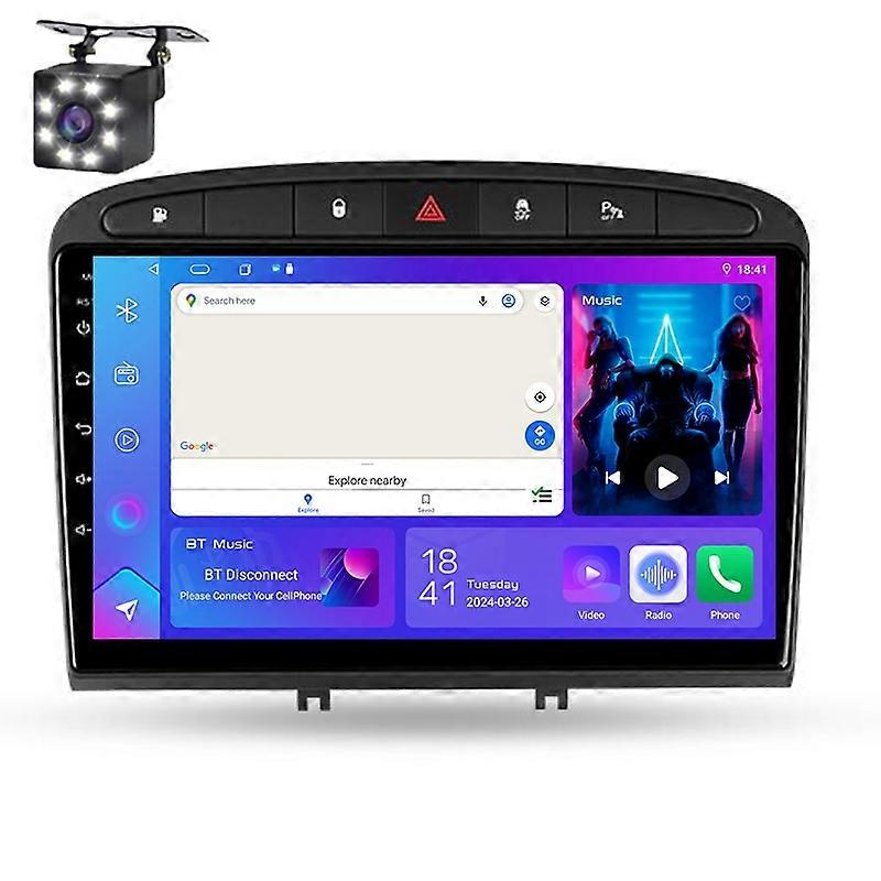 Car Radio Android For Peugeot 408 308 308SW Navigation GPS Screen Auto Stereo Wifi Multimedia Player