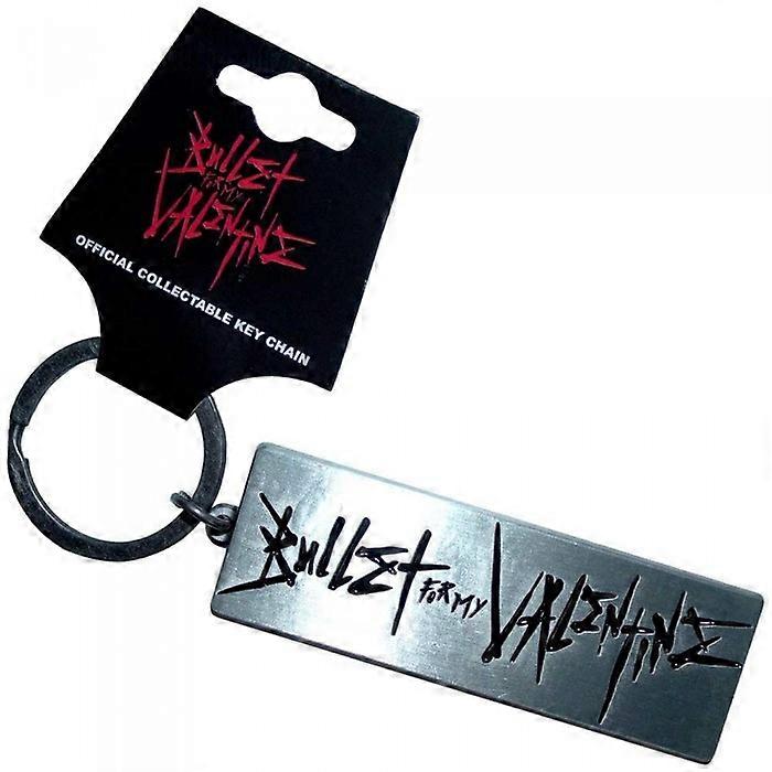 Bullet For My Valentine Engraved Logo Keyring