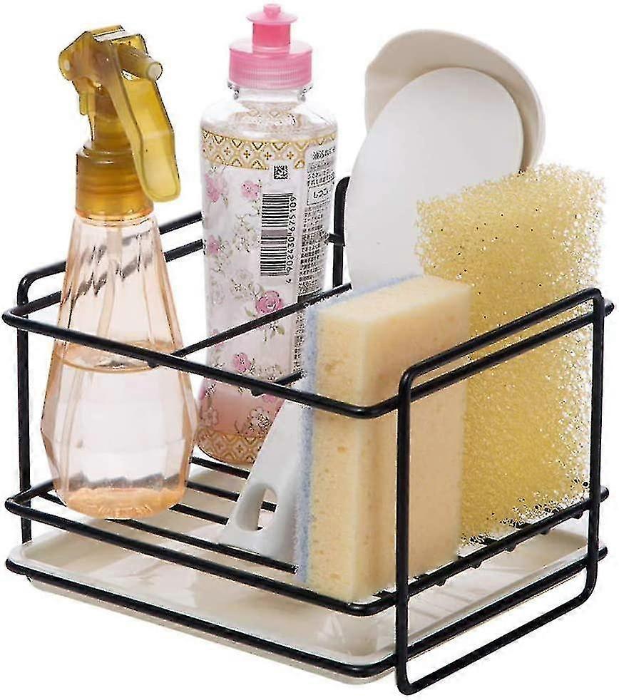 Sponge Holder, Sink Organizer, Storage For Kitchen And Bathroom
