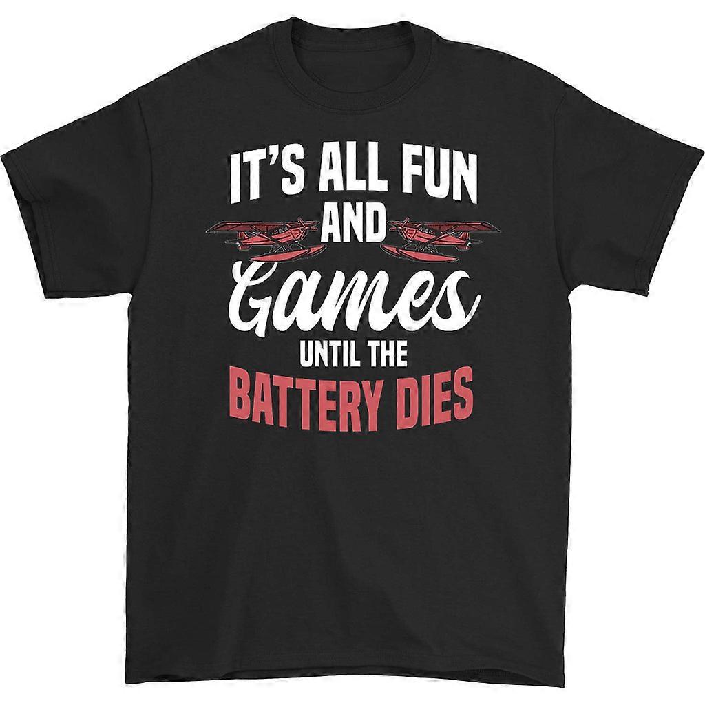 It's All Fun And Games Until The Battery Dies T-shirt