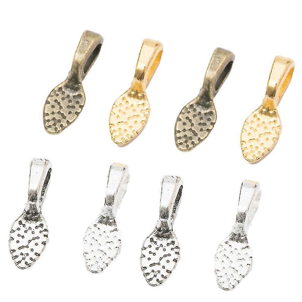 400pcs Diy Vintage Mechanical Punk Alloy Pendants Buckle Jewelry Accessories Glue On Earring Bails For Fitting Glass Tiles Pendants