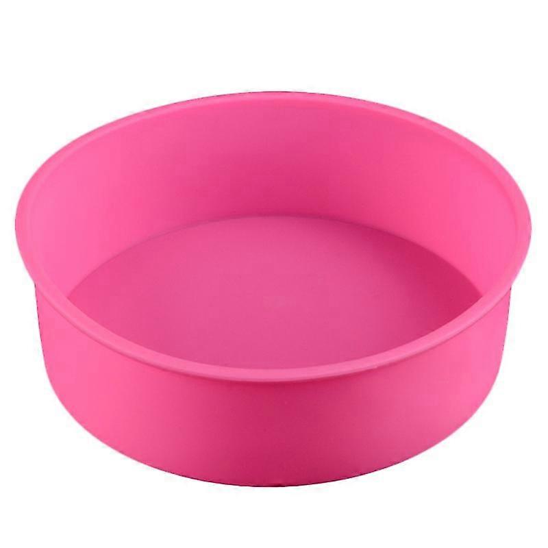 Round Silicone Baking Pan Baking Tray Cake Pancake Mold Baking Mold