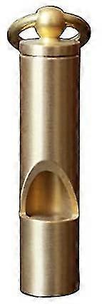 Mini Metal Emergency Whistle (1 Piece, Yellow)