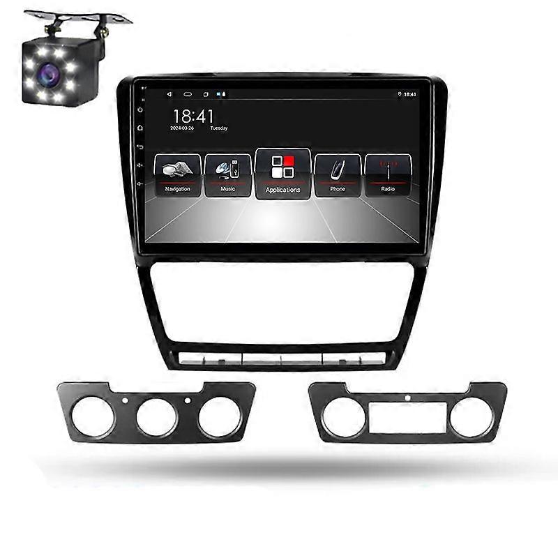 Android Auto Multimedia For Skoda Octavia 2 A5 2008-2013 Car Radio Carplay Navigation GPS