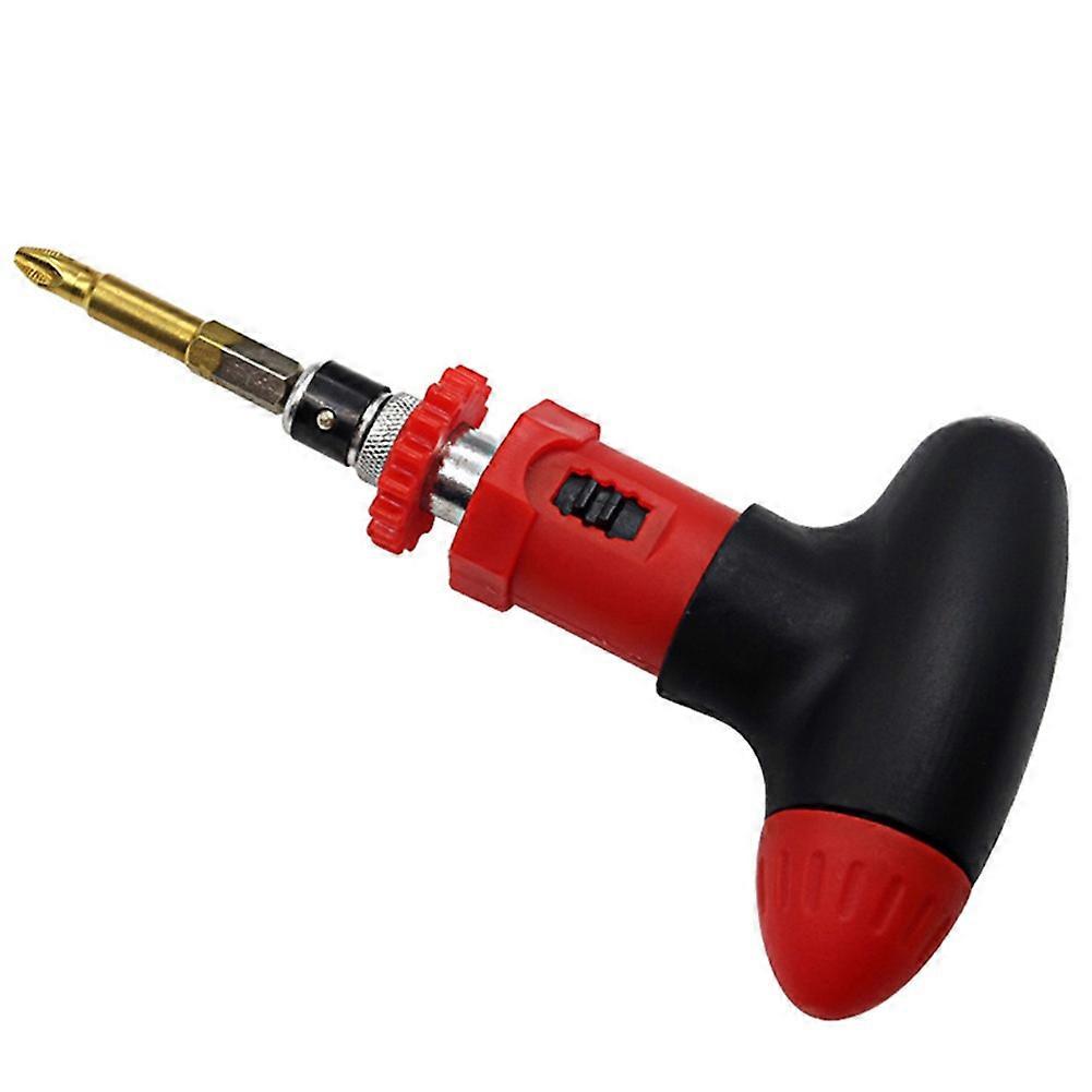 Manual T-type Ratchet Screwdriver Quick Bolt Driver Batch 635mm Forward Reverse Screwdriver Fast Screw Driver Bit