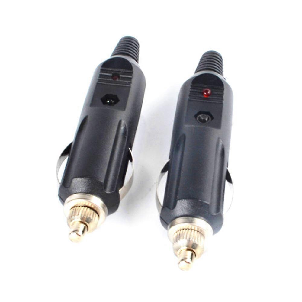 12V/24V 3A Male Cigarette Lighter Socket Converter Plug Car Accessory