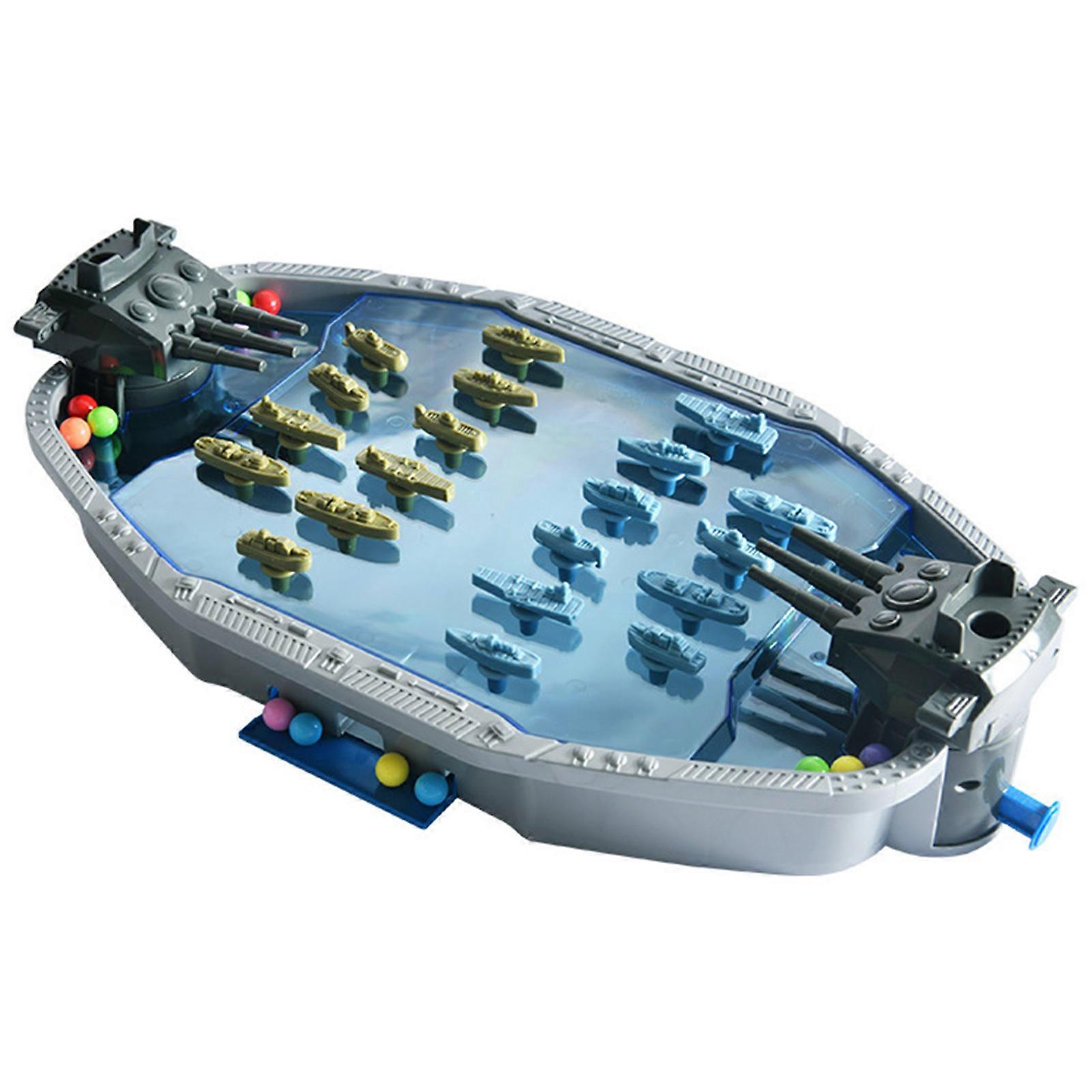 Navy Battleship Boat Shooting Toy Competitive Intriguing Toys for Family Interactive Games