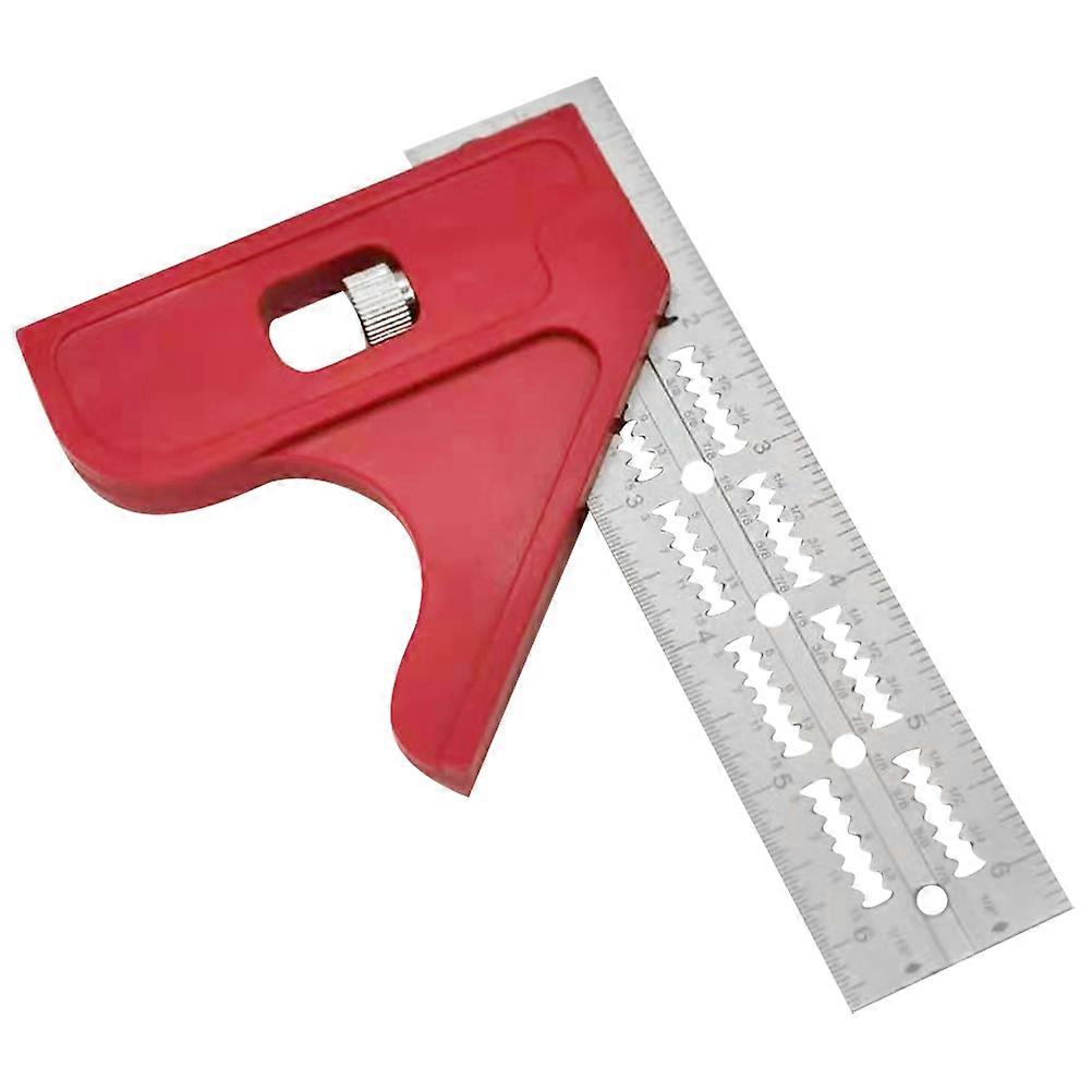 Woodworking Ruler Precision Ruler Metal Ruler Angle Measuring Tool Woodworking Protractor