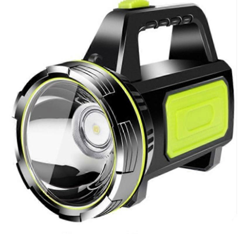 Rechargeable Flashlight 10W Waterproof Flashlight With Side Light
