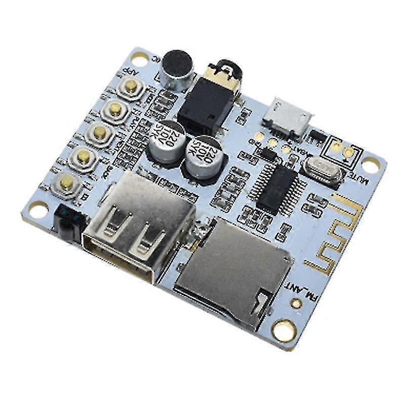 Bluetooth Audio Receiver Board With Usb Tf Card Slot Decoding Playback Preamp Output A7-004 5v 2.1