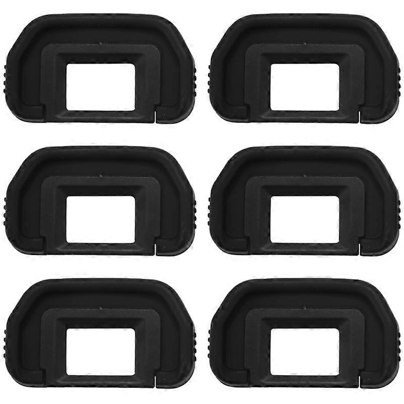 6X Camera Eyepiece Eyecup 18Mm Eb Replacement Viewfinder Protector For Canon Eos 80D 70D 60D 77D 50D 5D 5D Mark Ii 6D