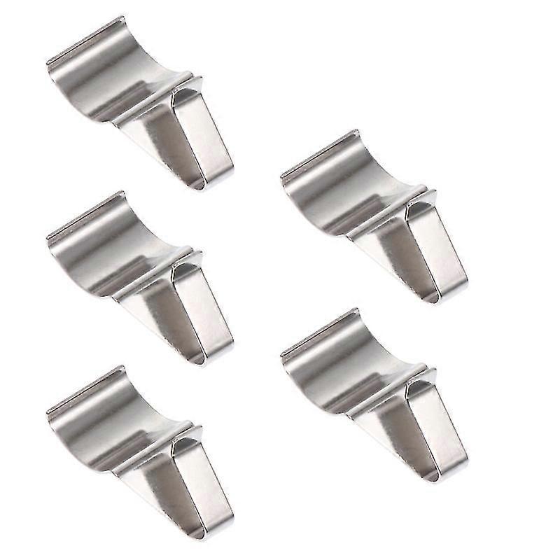 5pcs Hidden Hooks Wallboard Punch Free Hook Vinyl Siding Clips For Home