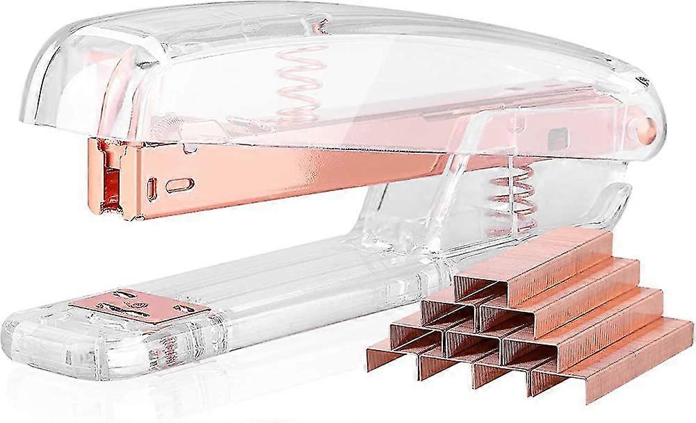 Handheld Stapler Nailer Desktop Stapler,clear Spring Office Stapler With 1000pcs