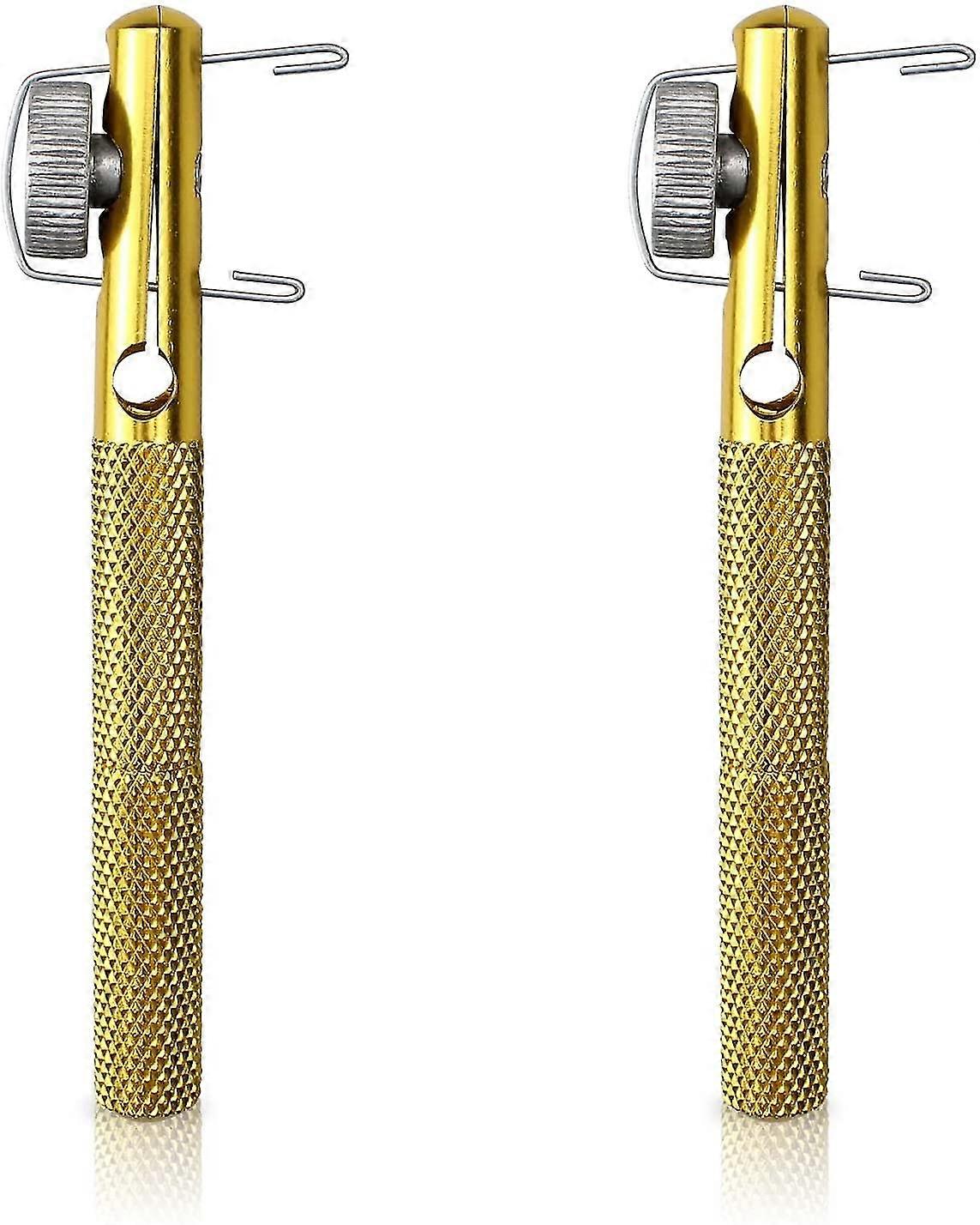 Fast Knot Tyer Tool Fishing Hook Tier Set Manual Knot Tying Tool Fishing Hook Equipment Accessories2pcsgold