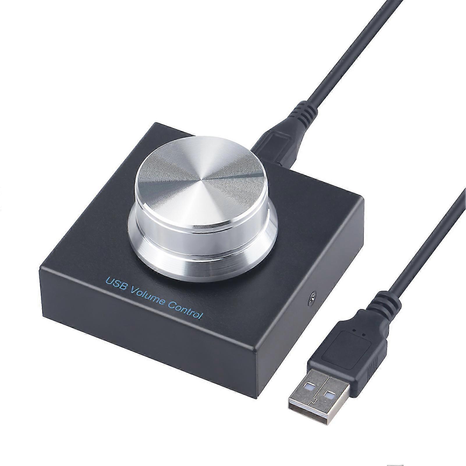 Usb Volume Controller Pc Computer Speaker Audio Volume Control Knob One Key Mute Plug And Play