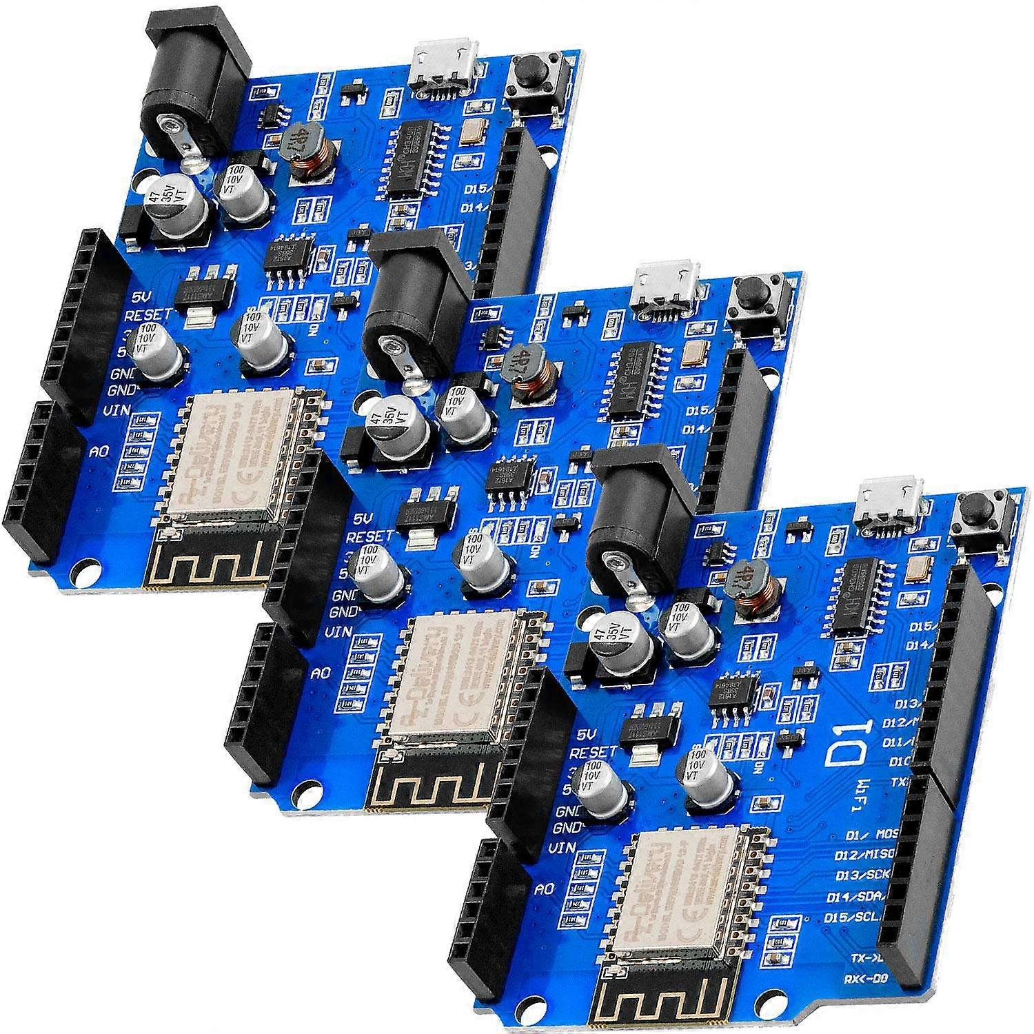 3 X Board NodeMCU ESP8266MOD-12F WiFi WiFi Module Compatible with for