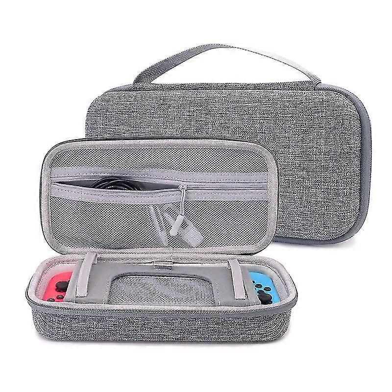 Shxx Large Storage Bag Game Console Support Function Eva Protective Cover (gray) Yst-a818