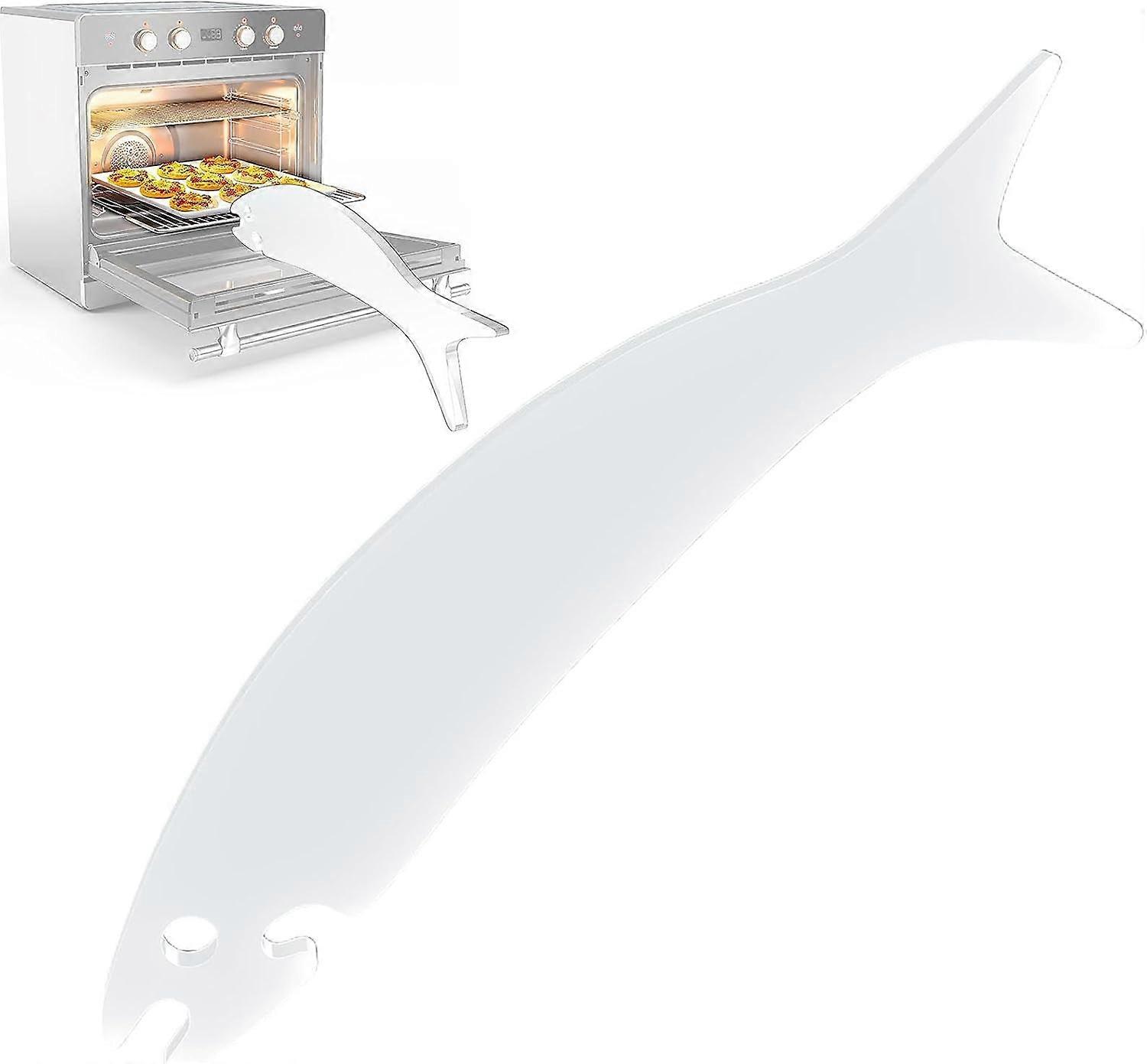 Oven Rack Handle,Oven Rack Pull - Acrylic Oven Rack Puller with Long Handle | Oven Rack Accessories -, Space Saving, Push-Pull Stick Puller