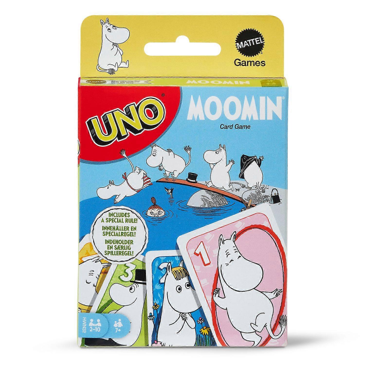 Juego de cartas Uno Moomin