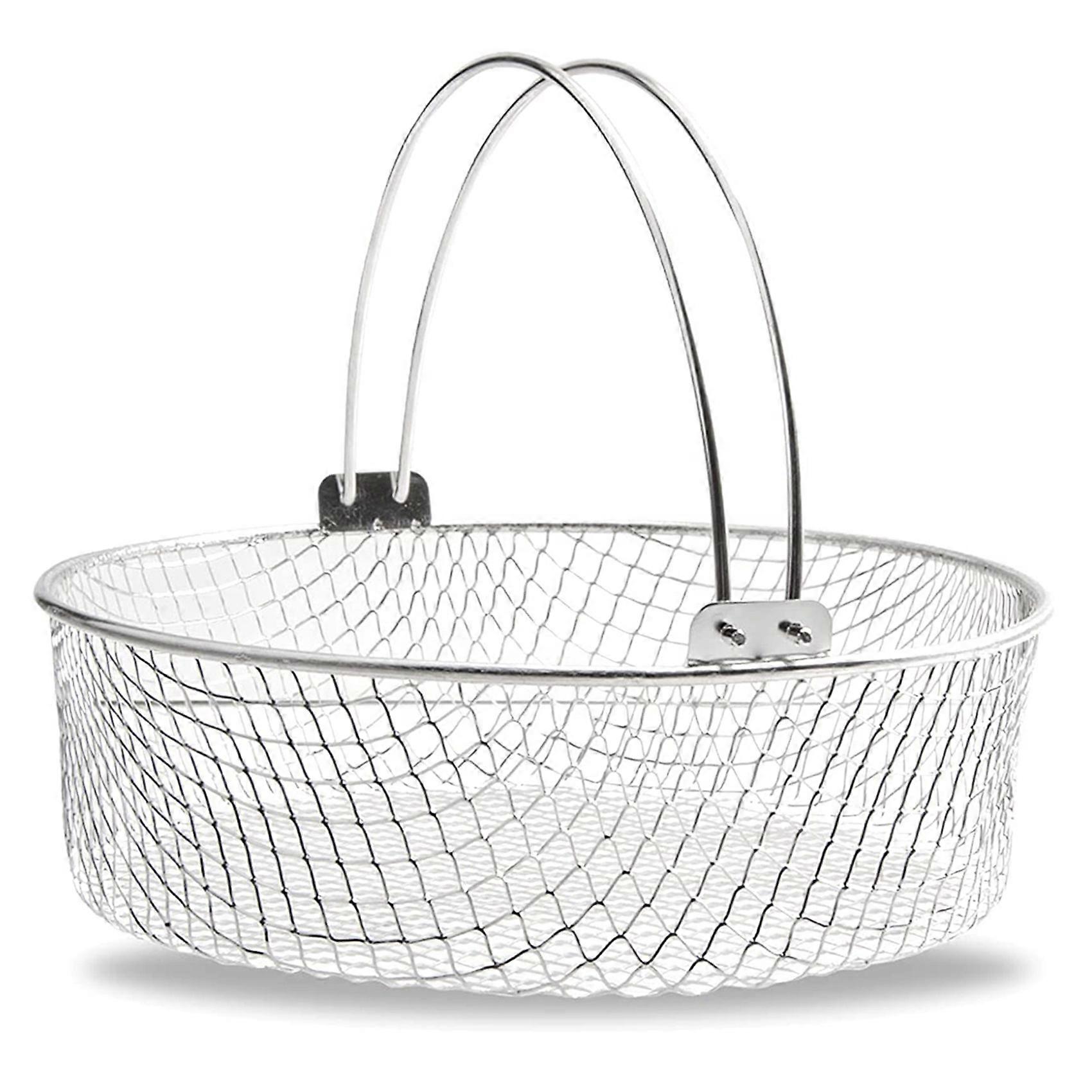 Basket,Steamer Basket,304 Stainless Steel Mesh Basket for , Accessory 8 Inch Basket
