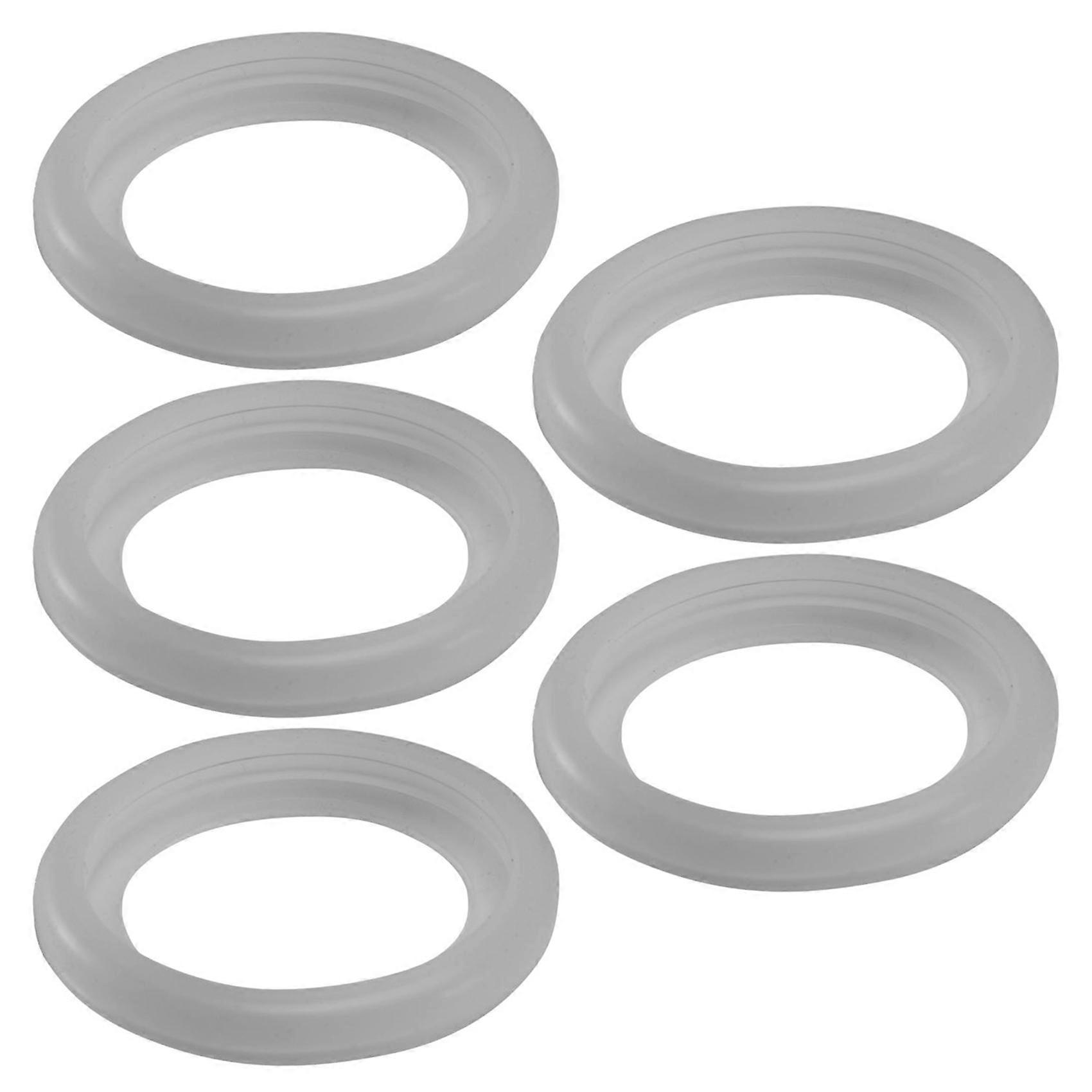 5X Silicone Brew Head Gasket Seal Ring for Espresso Coffee Machine Universal Professional Accessory