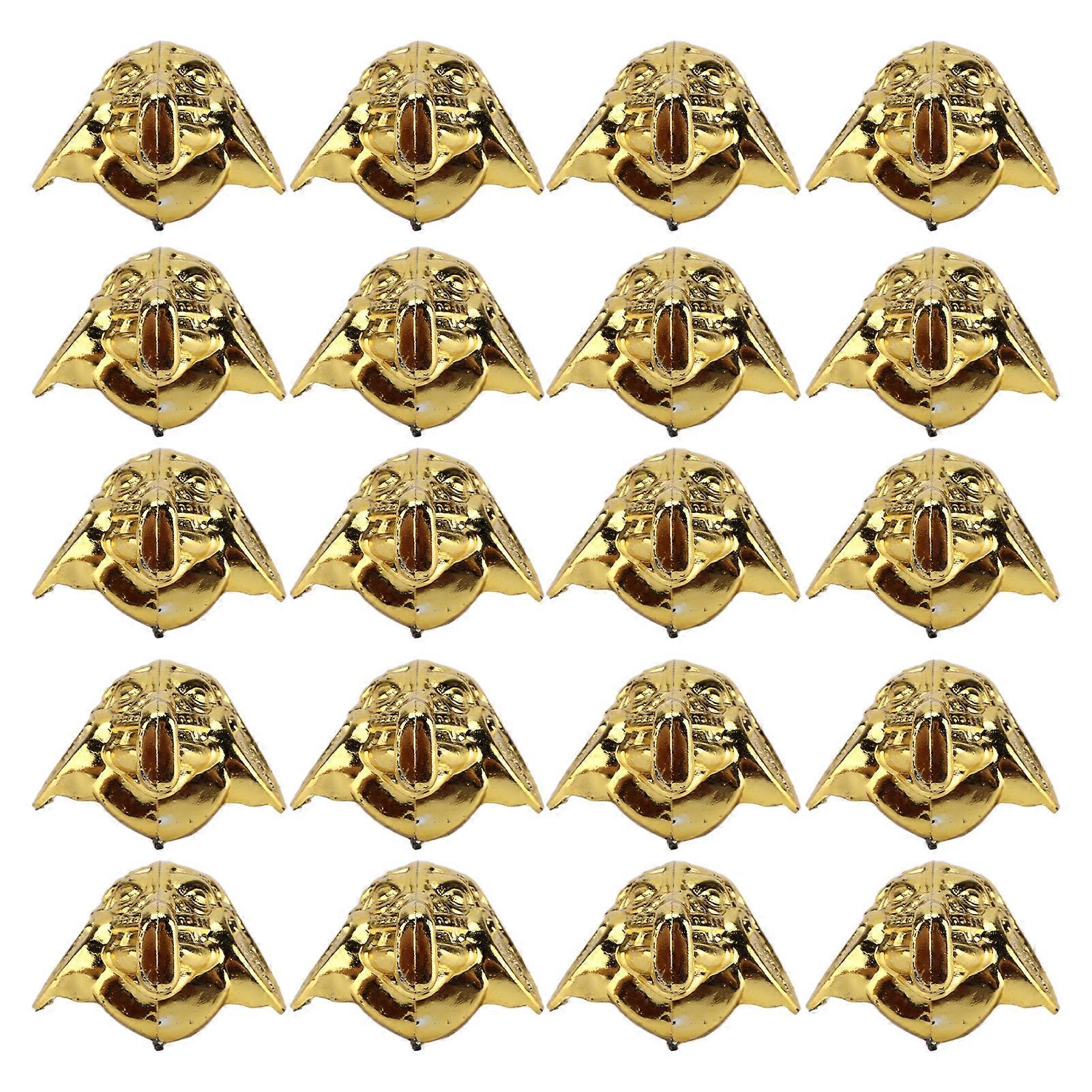 20Pcs colț protector utilizat pe scară largă retro aspect unic design elegant durabil mobilier colț protecțiegalben