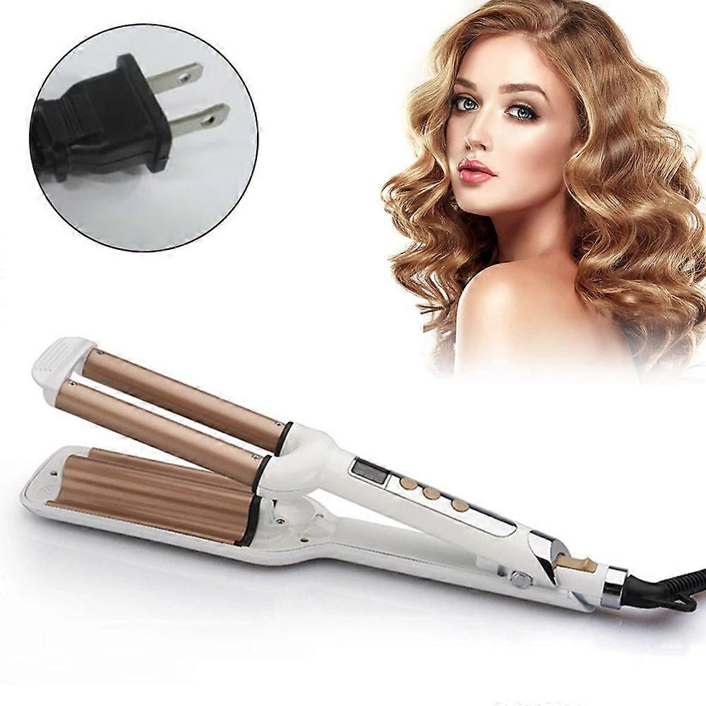 Beach Waves, Wave Iron, Curling Iron For Large Waves And Curls In The Heat Protect