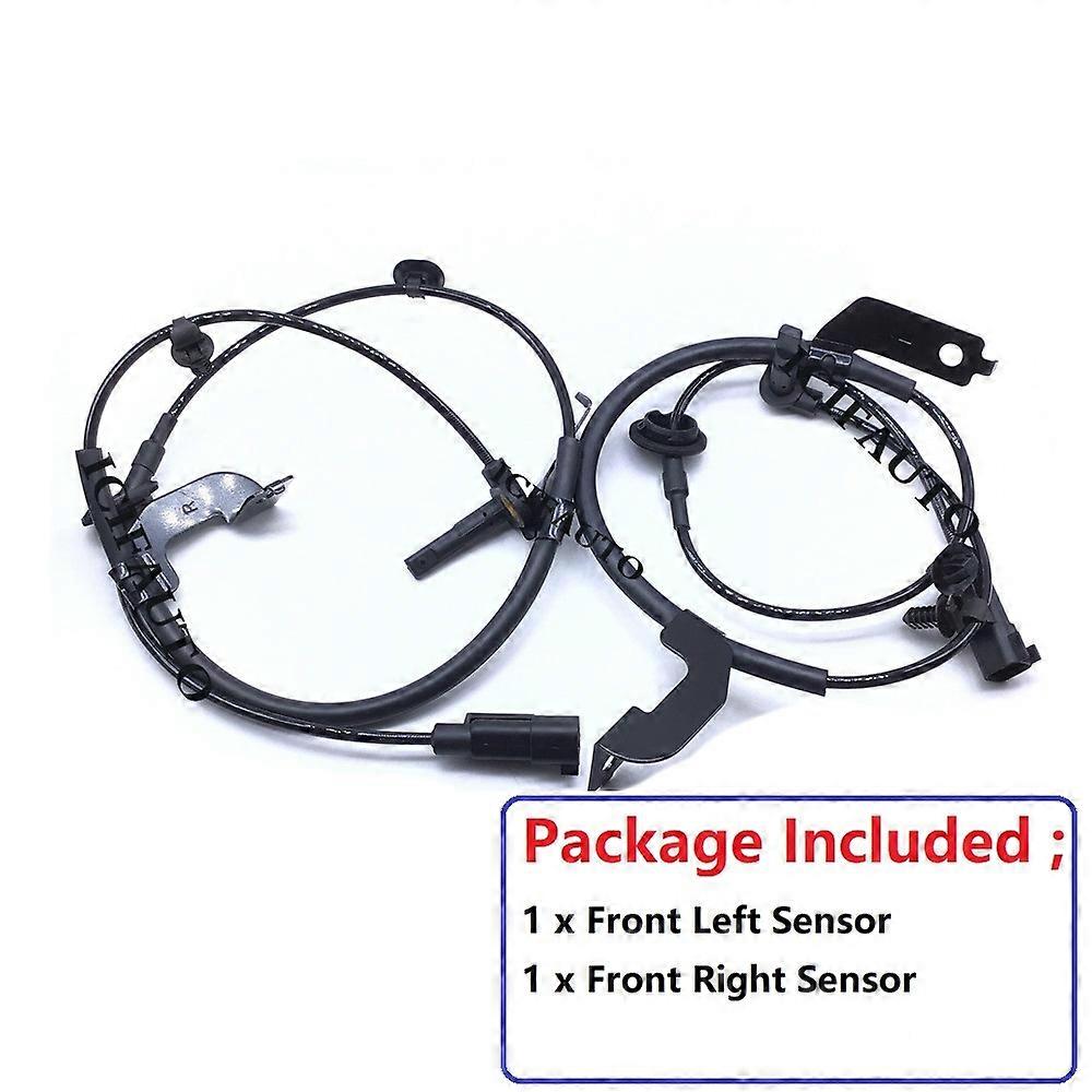 Front L/ R Abs Wheel Speed Sensor& Connector Fits Dodge Caliber Jeep Compass Patriot OE# 5105573AA5105572AA 05105573AA