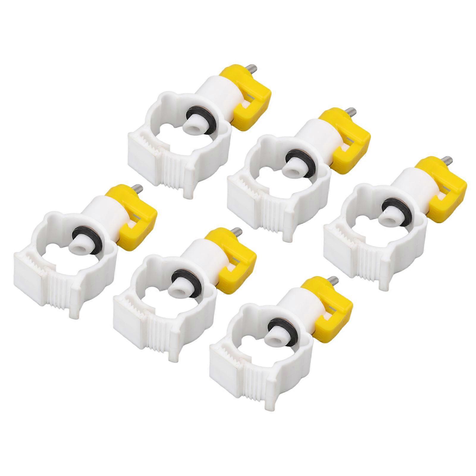 20pcs Chicken Water Nipples Thickened Ball Valve Automatic Drinking Nipples for Poultry